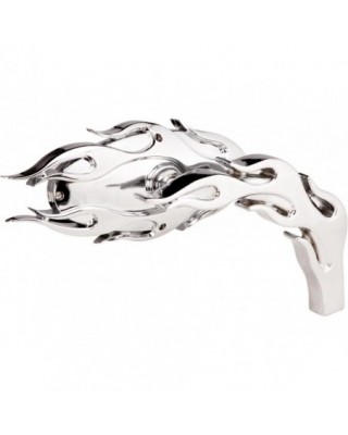 Flamed Micro Mirror Chrome