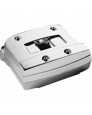 Smooth Rocker Box Cover Chrome
