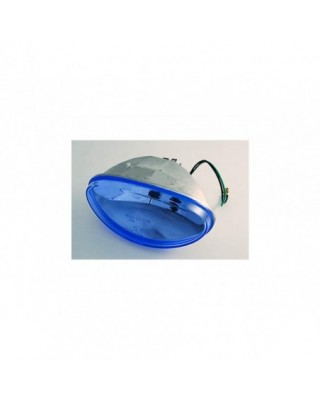 Oval Headlight Insert Blue