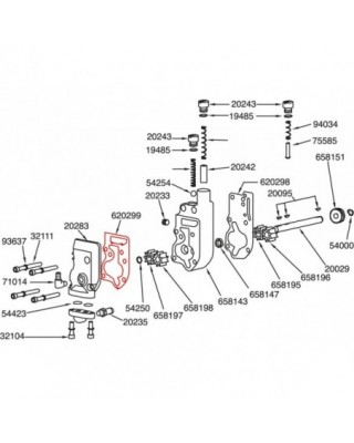 OIL PUMP GASKET COVER/BODY...