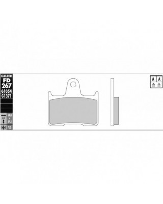 Sintered G1370/G1371 Brake Pad