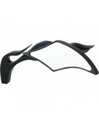 Miroir Flamme Diamant Noir