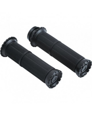 Riot Grips Black 1" Satin...