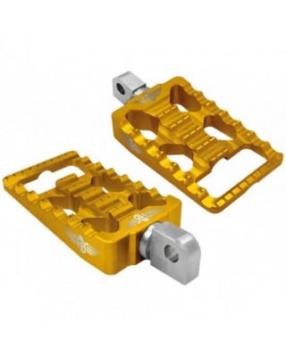 MX V1 Foot Pegs Gold Anodized