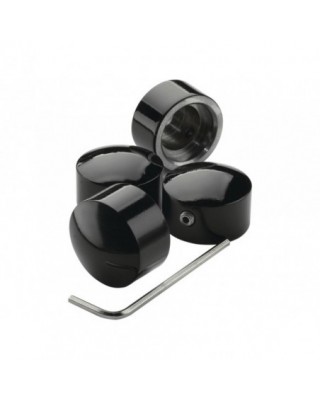 Plain Head Bolt Cover Black