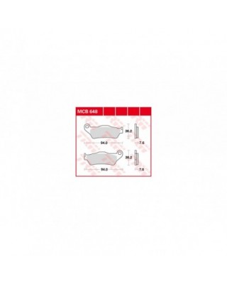 Organic Replacement Brake Pads