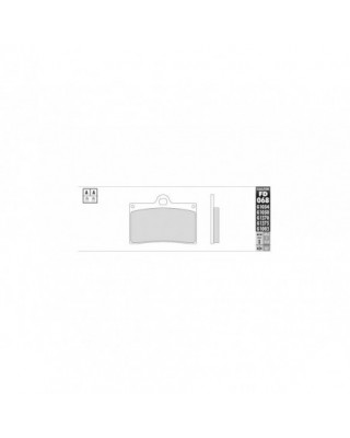 Sintered G1370/G1371 Brake Pad