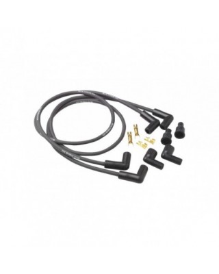 Silicone Spark Plug Wire Black