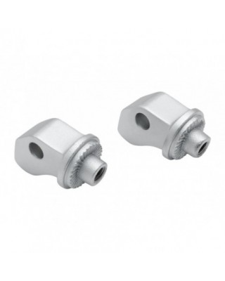 Splined Peg Adapters Silver