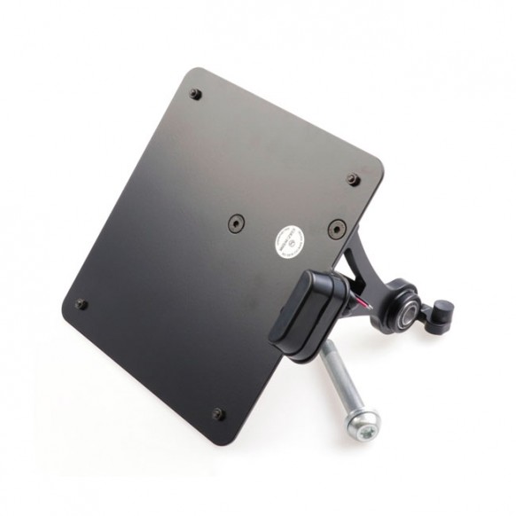 Cult-Werk, side mount license plate bracket, black. Germany 22-23 Nightster RH950