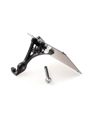 Cult-Werk, side mount license plate bracket, black. Germany 22-23 Nightster RH950