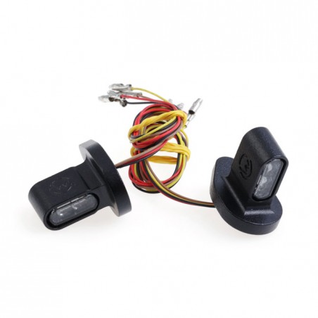 Cult-Werk, 'Shorty' front turn signal kit. Black
