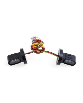Cult-Werk, 'Shorty' front turn signal kit. Black