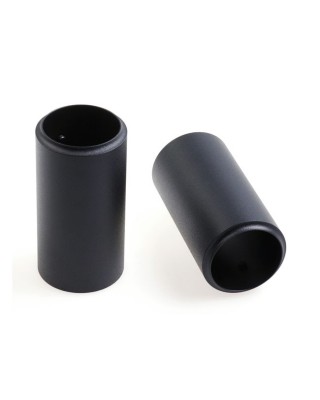 Cult-Werk, 2-piece upper fork cover kit Medium. Gloss black