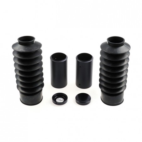 Cult-Werk, 6-piece fork tube cover kit Medium. Gloss black