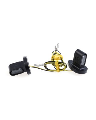 Cult-Werk, 'Shorty' 3-1 taillight / turn signal combo. Black