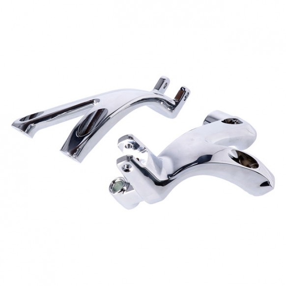 M8 Softail floorboard to footpeg conversion brackets 18-23 Softail with floorboards