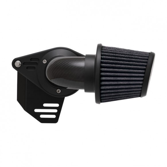 V&H, VO2 Falcon air intake. Weaved carbon fiber 16-17 Softail 2017 FXDLS 08-16 Touring, Trike. (e-throttle models)