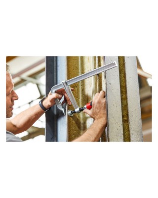 Bessey, Steel GZ Screw Clamps with 90deg foldable handle