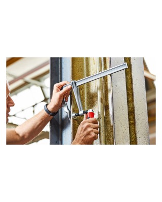 Bessey, Steel GZ Screw Clamps with 90deg foldable handle