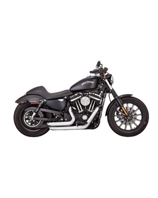 Vance & Hines, Shortshots staggered PCX exhaust. Chrome 14-22 XL Sportster (excl. 21-up RH Sportster models) (NU)