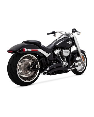 Vance & Hines, Big Radius PCX exhaust. Black Softail: 18-20 FLFB Fat Boy 107 18-23 FLFBS Fat Boy 114 18-20 FXBR Breakout 107 20
