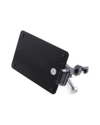 Cult-Werk, side mount license plate bracket, black. NL 22-23 Nightster RH950