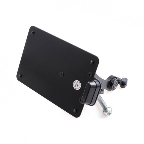 Cult-Werk, side mount license plate bracket, black. NL 22-23 Nightster RH950