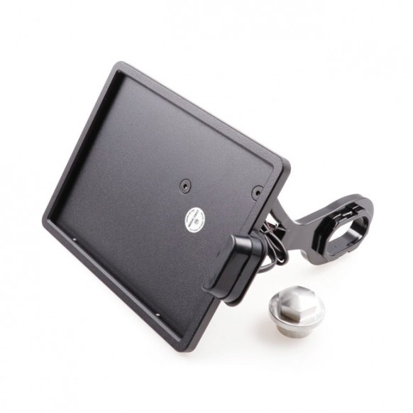 Cult-Werk, side mount license plate bracket AT. Black 13-17 FXSB Breakout (NU)