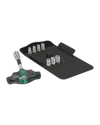 Wera, Kraftform Kompact 400 RA. 1/4" drive. Metric sizes
