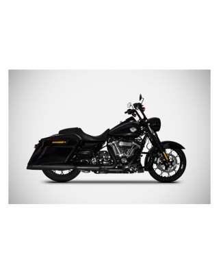 Zard, Inox Touring slip-on mufflers. Matte black 21-23 Touring with 107/114" engine