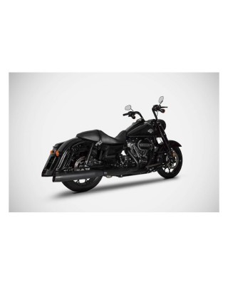 Zard, Inox Touring slip-on mufflers. Matte black 21-23 Touring with 107/114" engine