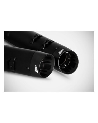 Zard, Inox Touring slip-on mufflers. Matte black 21-23 Touring with 107/114" engine