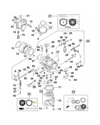 CARBURATEUR TILLOTSON