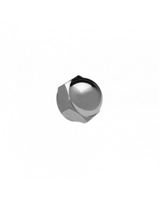 Acorn Stem Nut Chrome