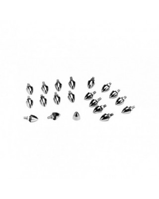 Krommet Screw Set Chrome