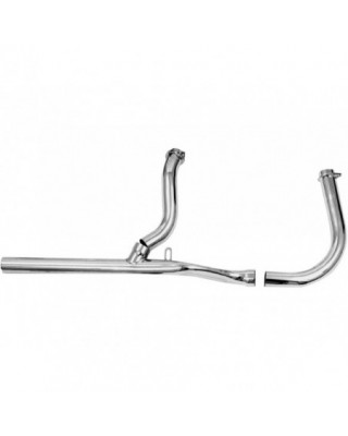 Collecteur 2 en 1 Chrome 1,75"