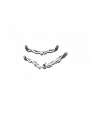 FLAME AND SKULL SHIFT SET...