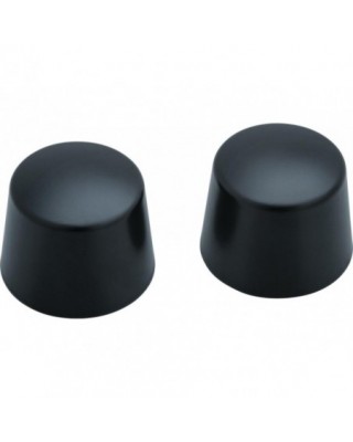 Front Axle Cap Black Satin