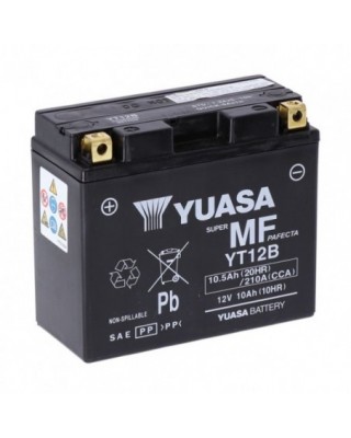 Yuasa, AGM-Batterie, YT12B-WC