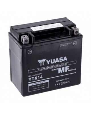 Yuasa, AGM battery, YTX14-WC
