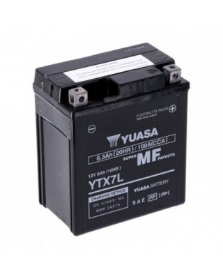 Yuasa, AGM-Batterie, YTX7L-WC
