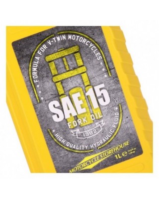 Vspec, SAE 15W fork oil. 1...