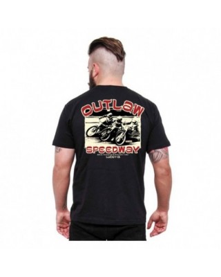 Camiseta negra Lucky 13...