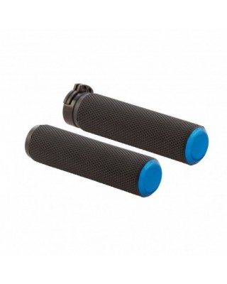 Knurled Grips, Blue