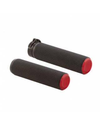 Knurled Grips, Red