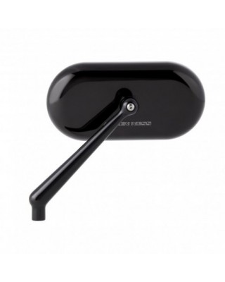 Forged Oval Mirrors, Black