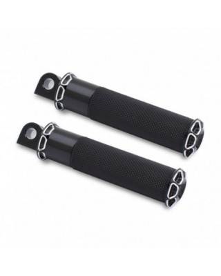 Beveled Footpegs, Black