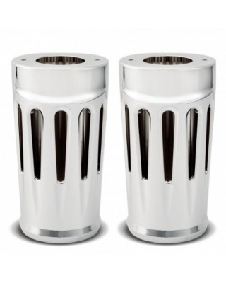 Deep Cut Fork Boots, Chrome