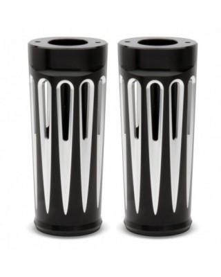 +2" Deep Cut Fork Boots, Black